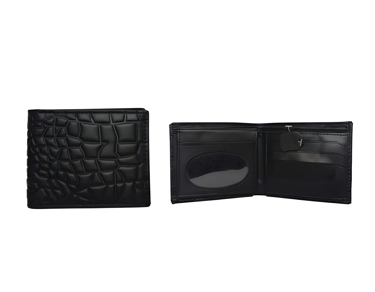 Black Crocodile Wallet